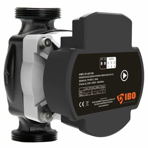 Pompa cyrkulacyjna AMG 25-60/130 ze śrubunkami  (0,0045kW) PWM IBO