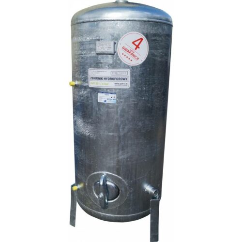 Zbiornik ocynkowany pionowy 500l (10bar) HVP501 Hydro-Vacuum