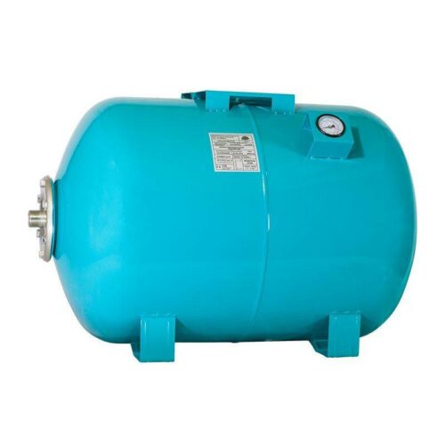 Zbiornik przeponowy poziomy z manometrem 100l (8bar) Omnigena